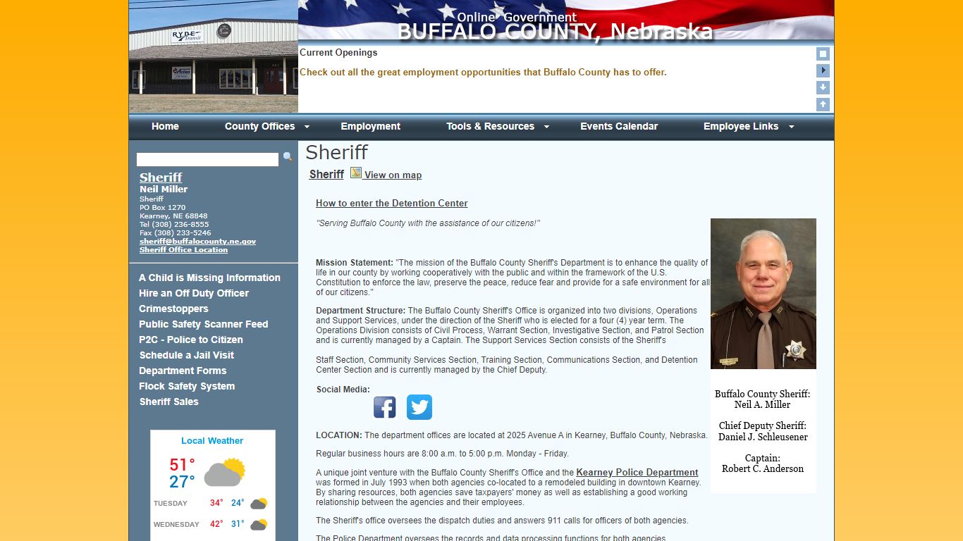 Buffalo County: Sheriff - Nebraska